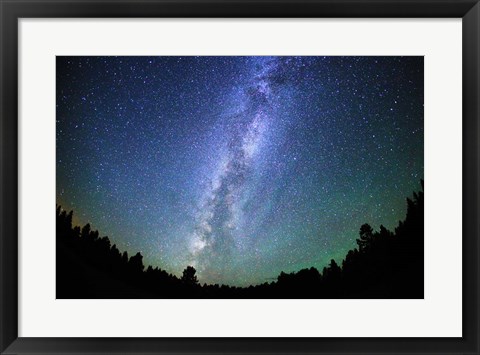 Framed Stars Milky Way McCall Print