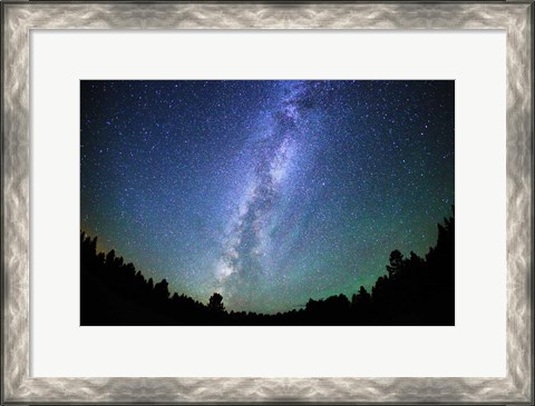 Framed Stars Milky Way McCall Print