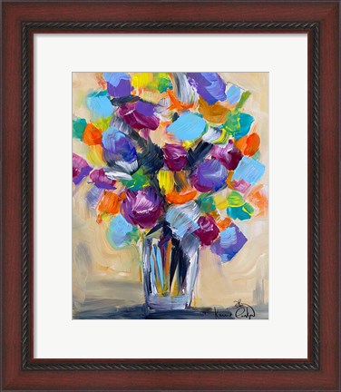 Framed Bouquet 4 Print