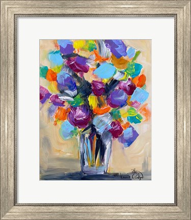 Framed Bouquet 4 Print