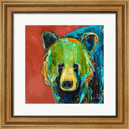 Framed New Black Bear Print