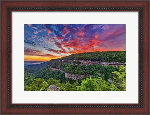 Framed Cloudland Canyon Sunrise Print