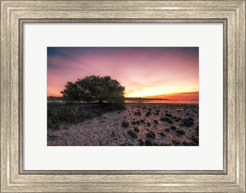 Framed Cedar Key Sunrise Print