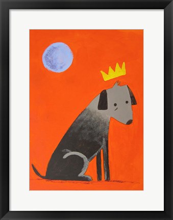 Framed Moon Dog Print