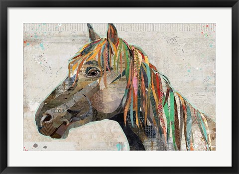 Framed Wild Horse Print