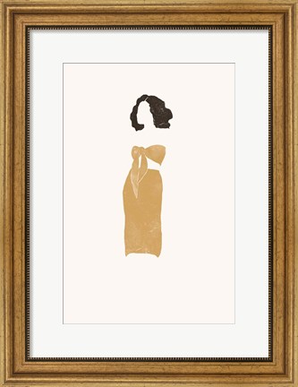 Framed Amber Summer Print