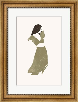 Framed Olive Summer Print