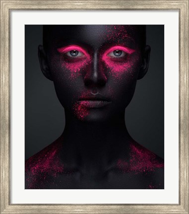 Framed Pink Print