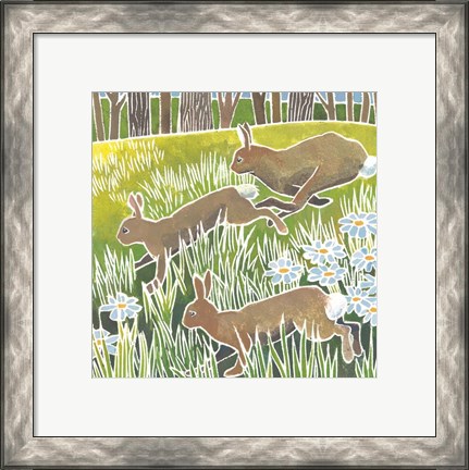 Framed Wild Woodland II Print