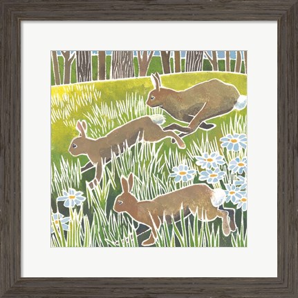 Framed Wild Woodland II Print
