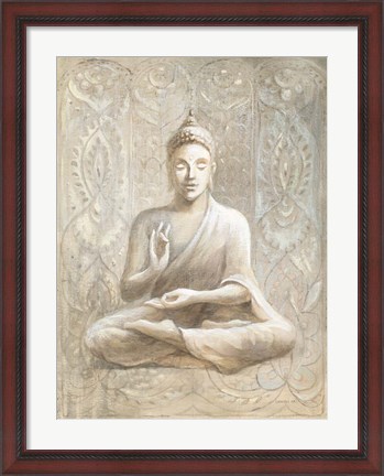 Framed Peace of the Buddha Print