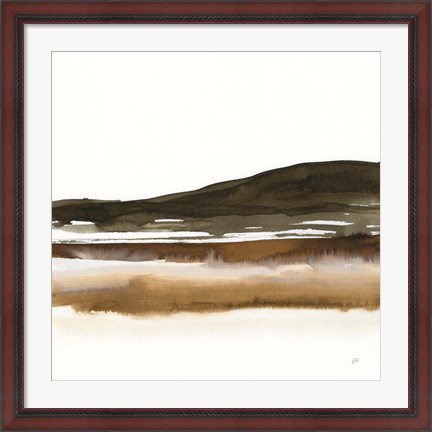 Framed Marsh I Print