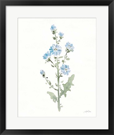 Framed Flowers of the Wild III Print