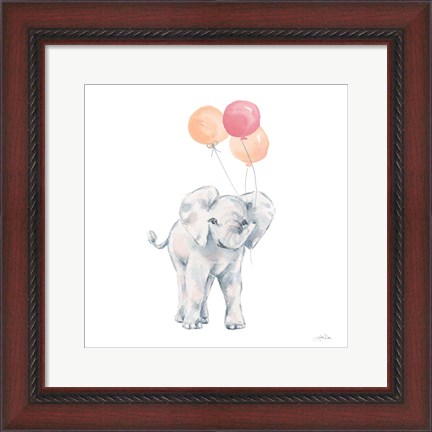 Framed Elephant Celebration Print