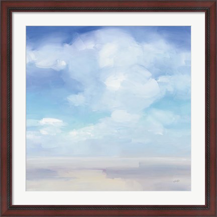 Framed Beach Sky Print