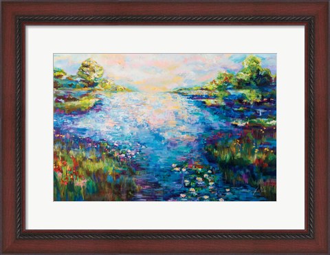 Framed Monet Day Print