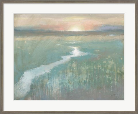 Framed Evening Stream Print