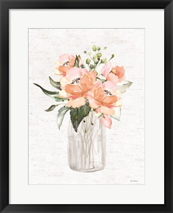 Framed Spring Floral I Print