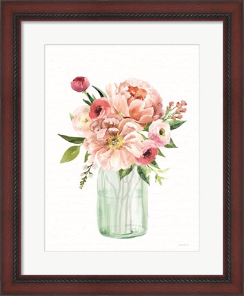 Framed Spring Floral II Print