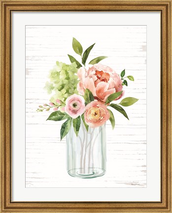 Framed Spring Floral III Print