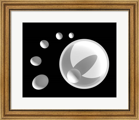 Framed Footstep Print