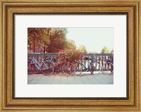 Framed Amsterdam Bikes No. 1 Print