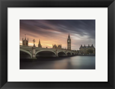 Framed Big Ben, London Print