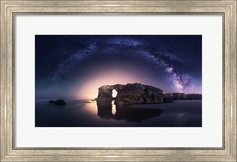 Framed Arcos Naturales Print