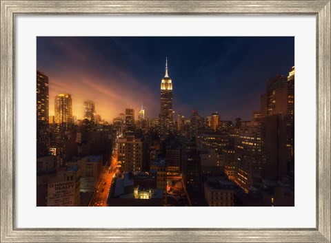 Framed New York City Print