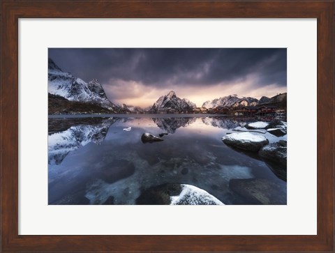 Framed Winter Light Print