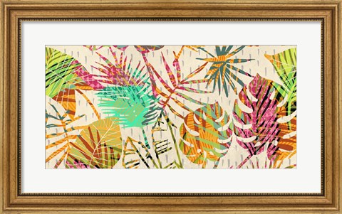 Framed Palm Festoon Print