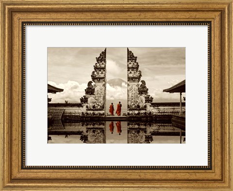 Framed Gates of Heaven, Bali Print