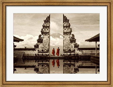Framed Gates of Heaven, Bali Print