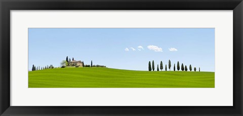 Framed Strada del Brunello, Tuscany (detail) Print