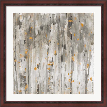 Framed Autumn Blaze Forest III Print