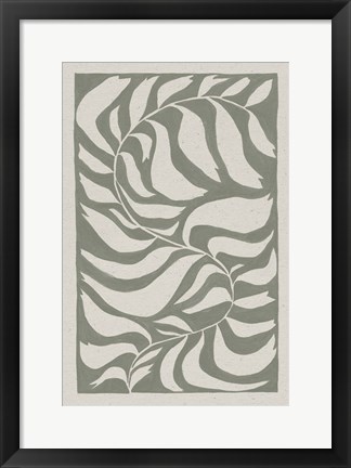 Framed Winding Vine Print