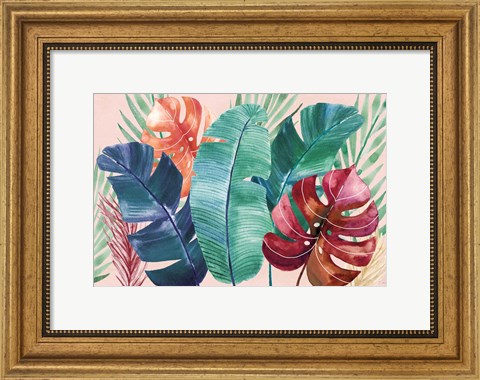 Framed Tropics I Print