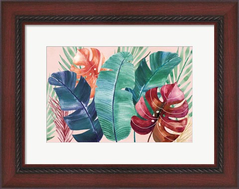 Framed Tropics I Print