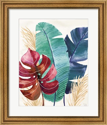 Framed Tropics III Print