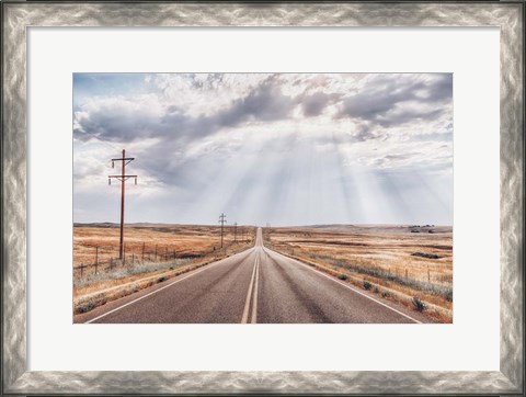 Framed Montana Skies Print