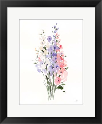 Framed Spring Blooms II Print