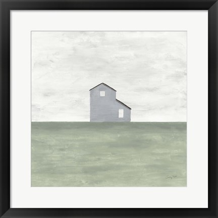 Framed Rural Simplicity I Print