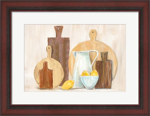 Framed Marnies Kitchen III Print