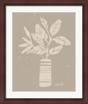 Framed Dreamy Boho Botanical Sketches VI Print