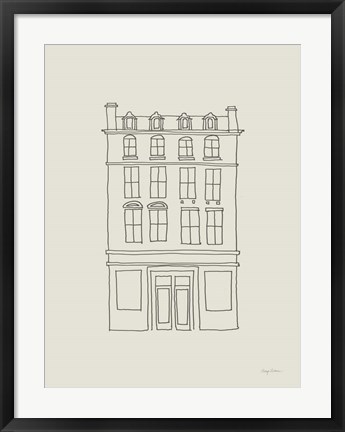 Framed Buildings of London II Print