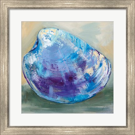 Framed Beach Comber II Print