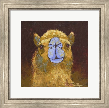 Framed Camel Print