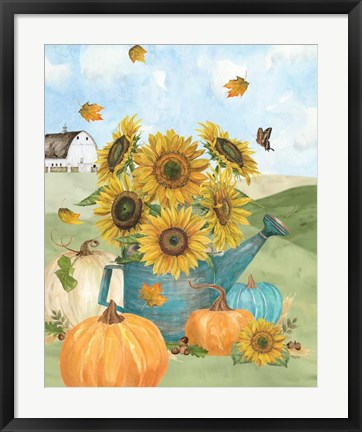 Framed Fall Sunshine IV Print
