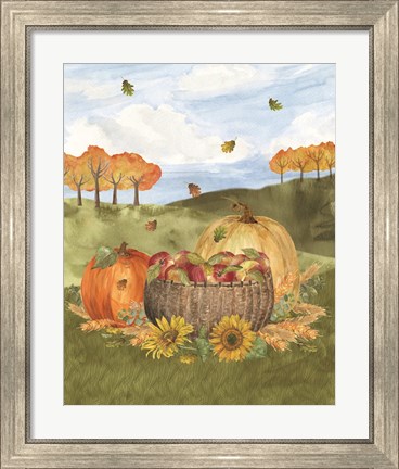 Framed Harvest Season V Print
