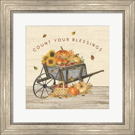 Framed Harvest Season XIII Print